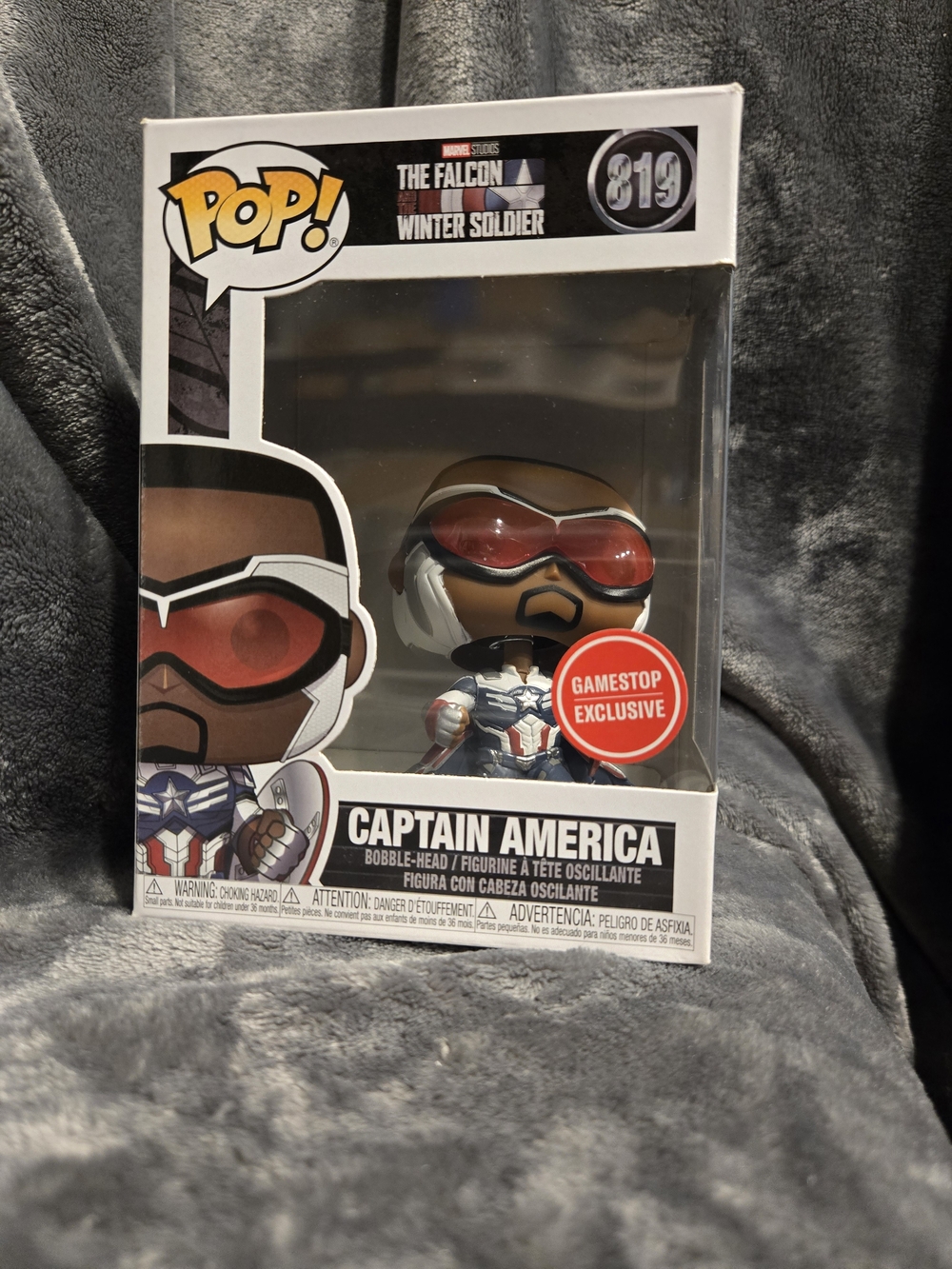 Funko Pop! Captain America (Falcon & Winter Soldier) - Red, White, Blue